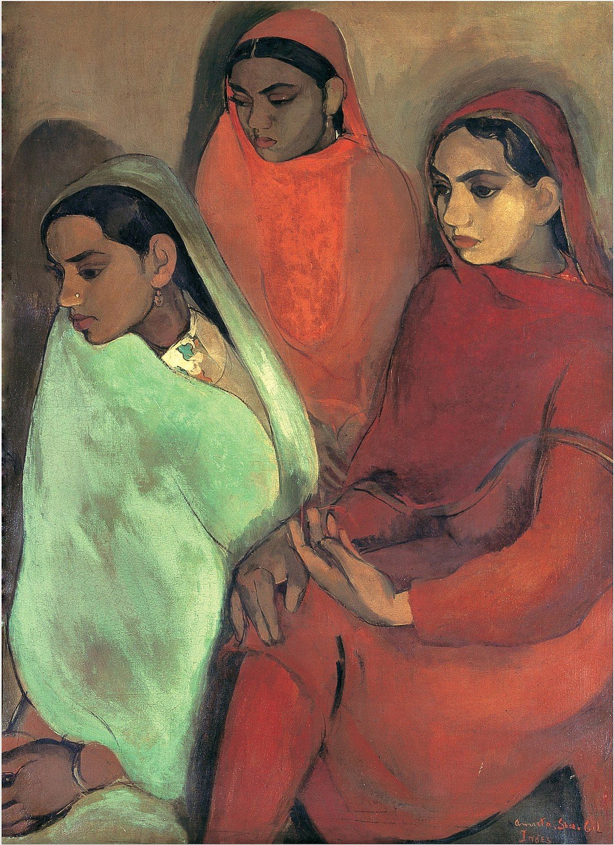 Three Girls, Amrita Sher-Gill